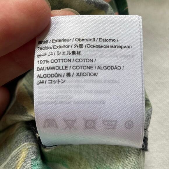 Farm Rio X Anthropologie Adriana Tropical Birds Blouse Size Medium - Picture 8 of 11